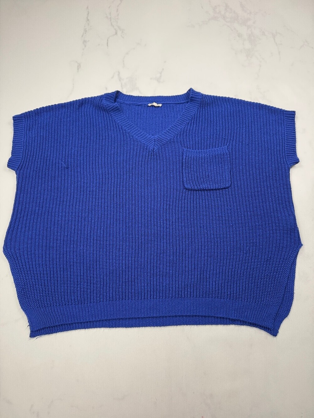 Jodifl Pullover Blue 90s VTG Statement Style - Women S